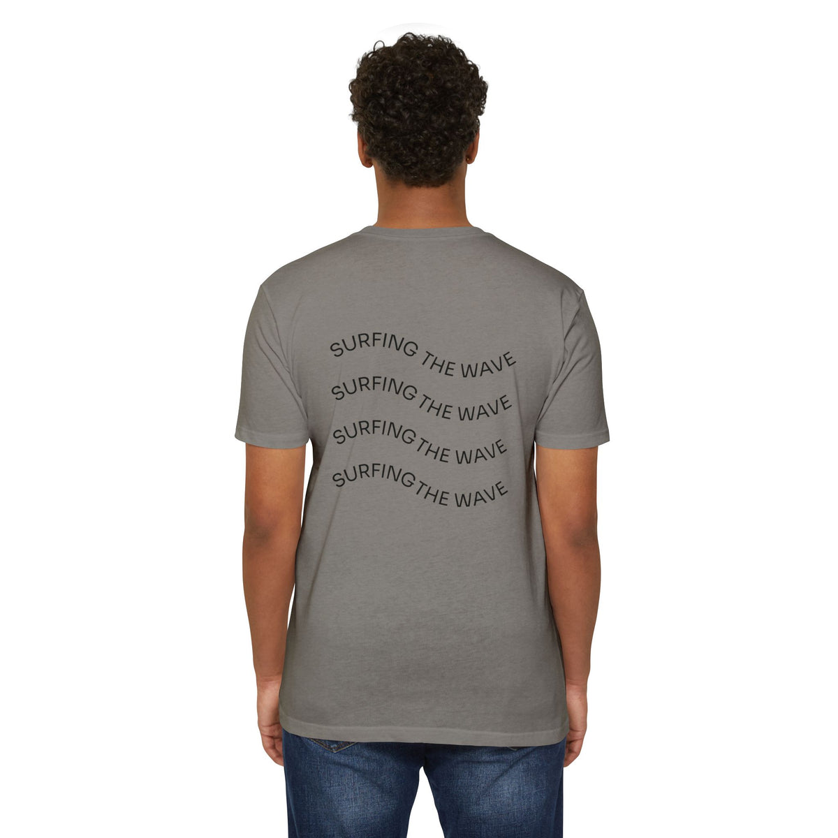 Surfing the Wave Inspirational Graphic T-Shirt