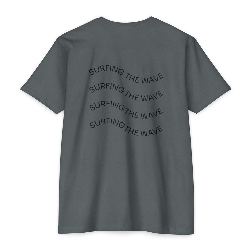 Surfing the Wave Inspirational Graphic T-Shirt