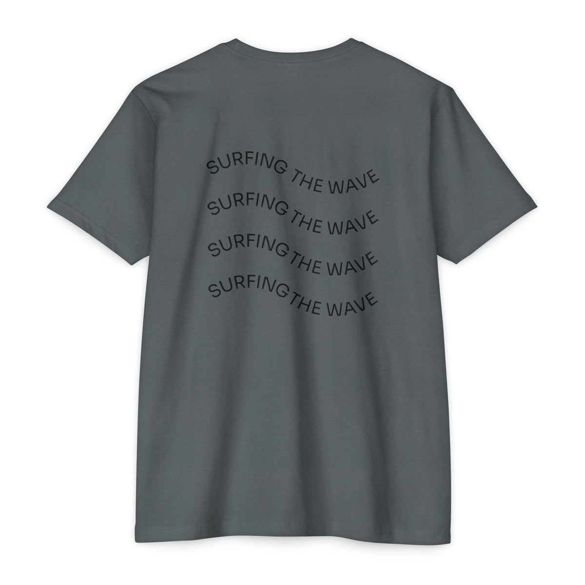 Surfing the Wave Inspirational Graphic T-Shirt