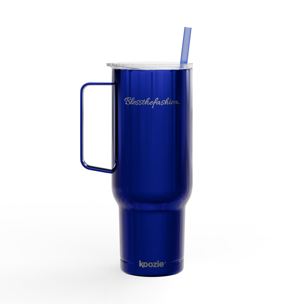 Personalized 40oz Insulated Tumbler with Lid and Straw