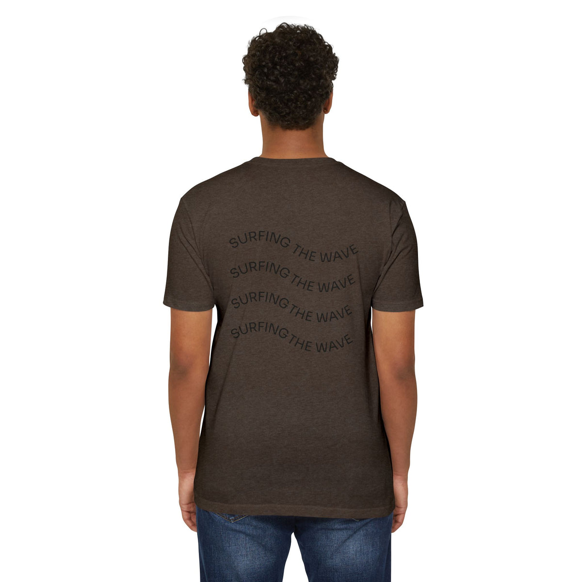 Surfing the Wave Inspirational Graphic T-Shirt